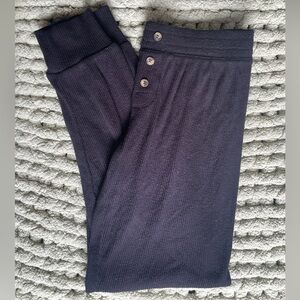 PJ Salvage black textured essentials pajama pants, women’s xs